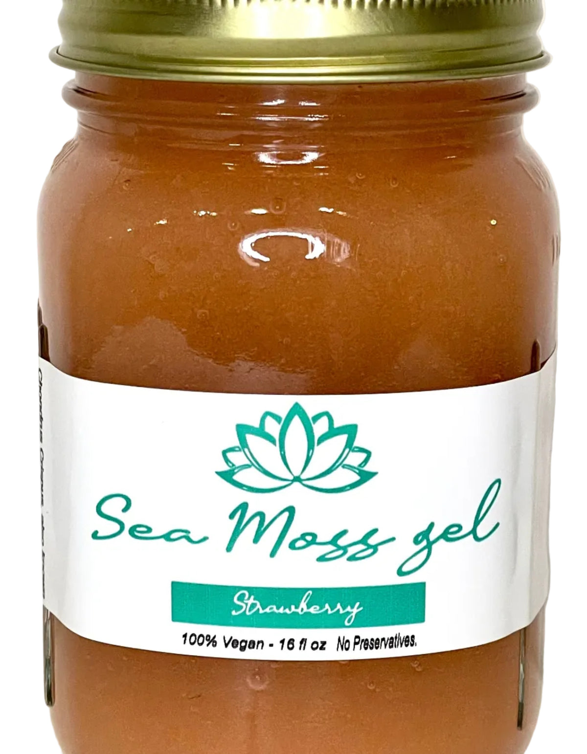 16oz strawberry seamoss gel