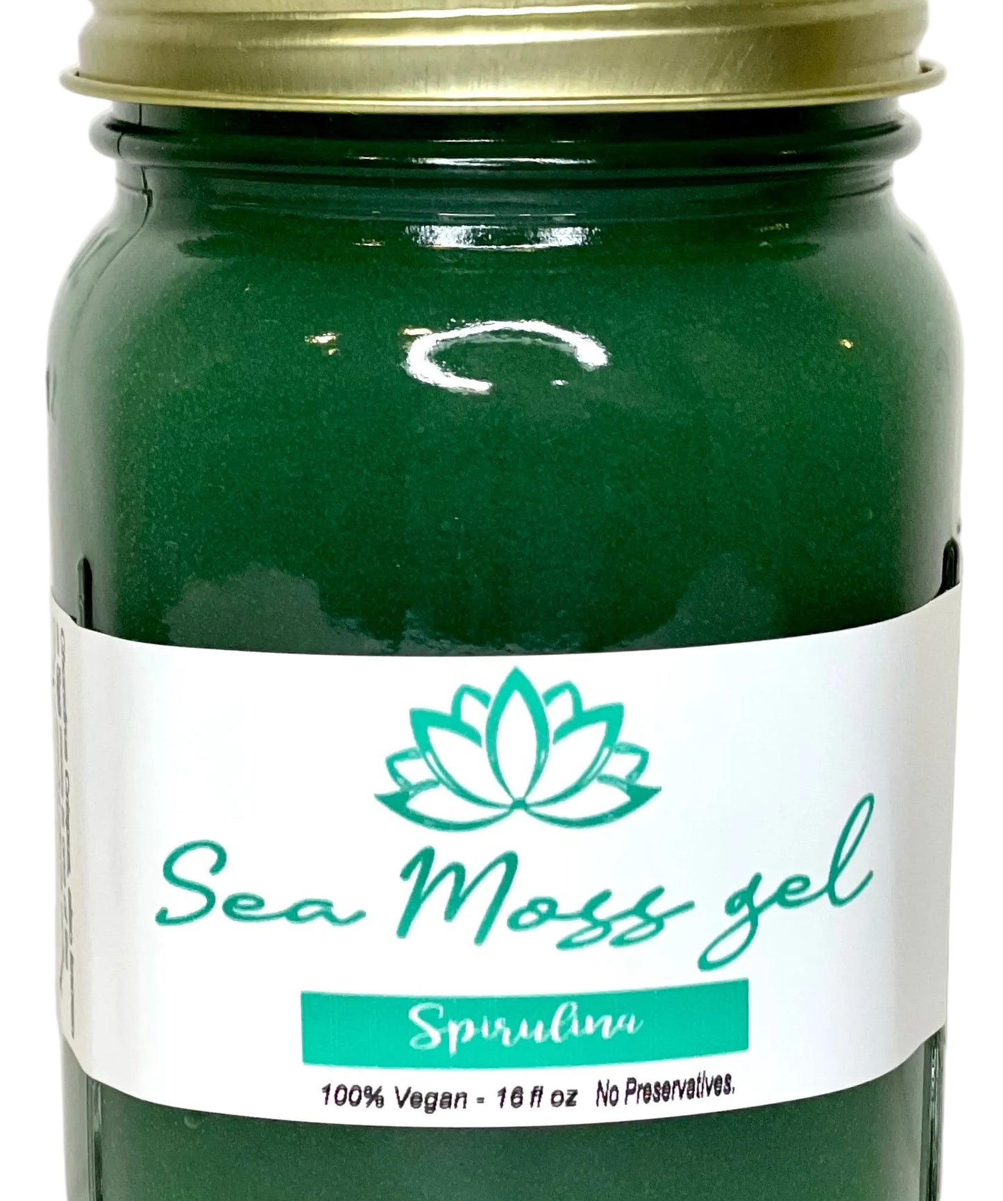 16oz Spirulina seamoss gel
