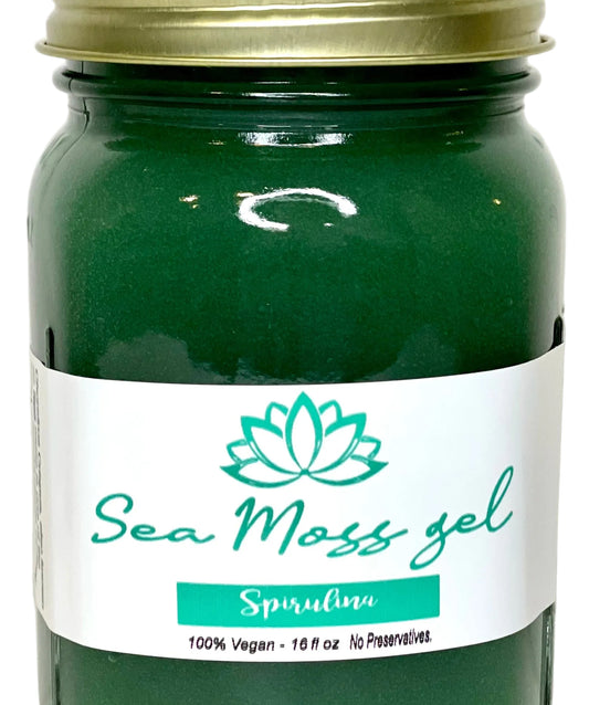 16oz Spirulina seamoss gel